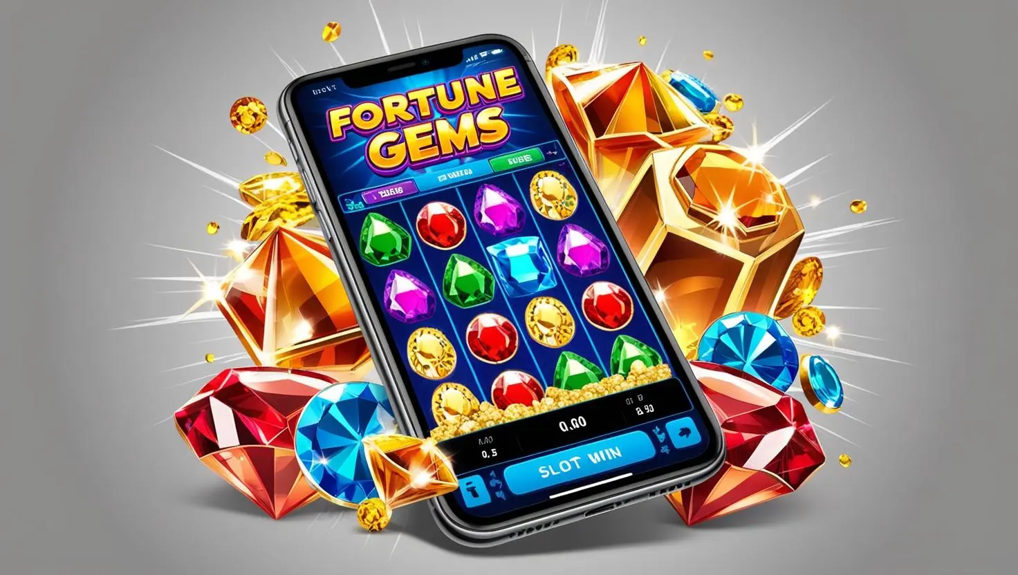 on image text 'FORTUNE GEMS'