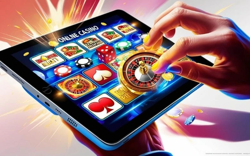 on image text 'JOGO ONLINE CASINO'