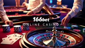 on image text '166bet ONLINE CASINO'