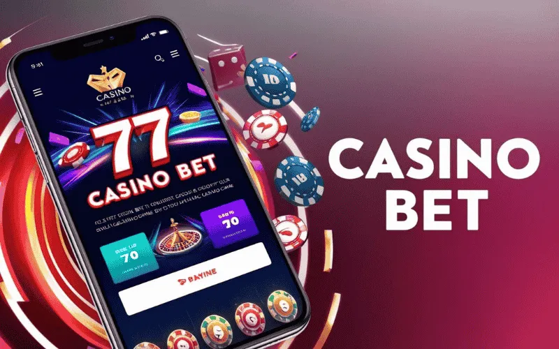 on image text '77 CASINO BET'