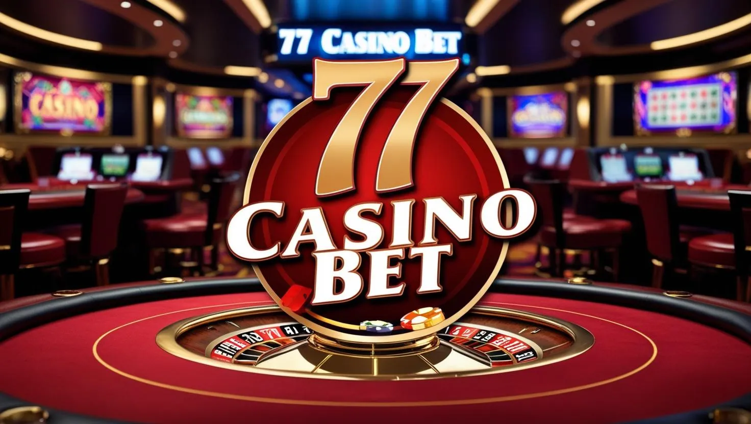 on image text '77 CASINO BET'