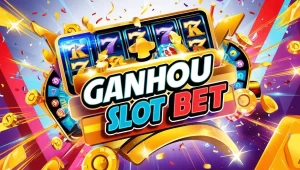 on image text 'GANHOU SLOT BET'