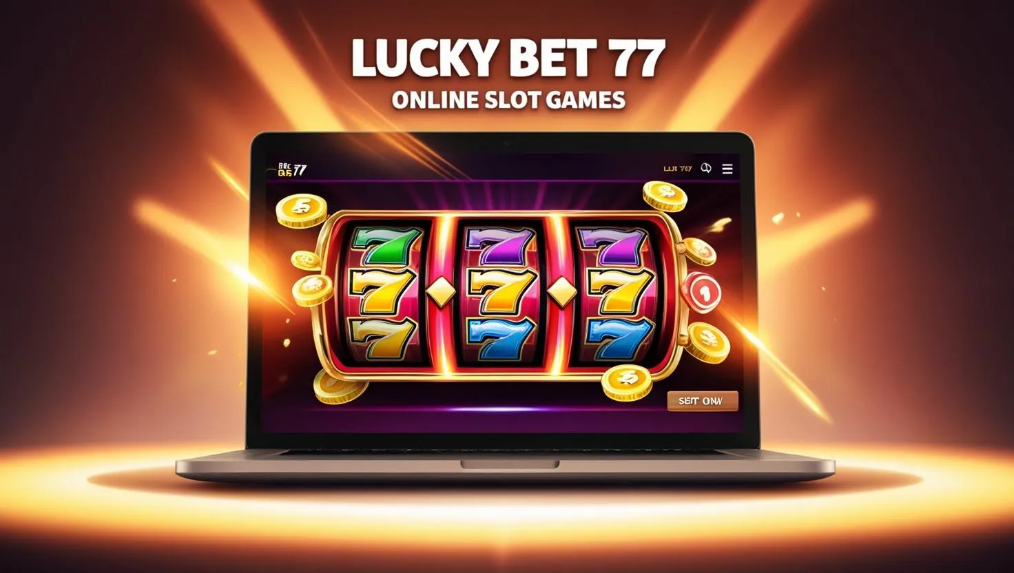 on image text 'LUCKY BET 77'