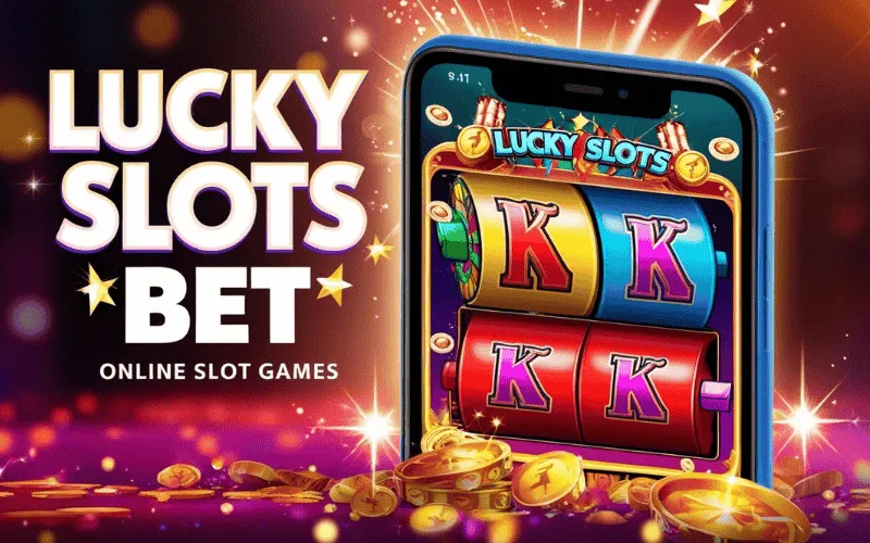 on image text 'LUCKY SLOTS BET'