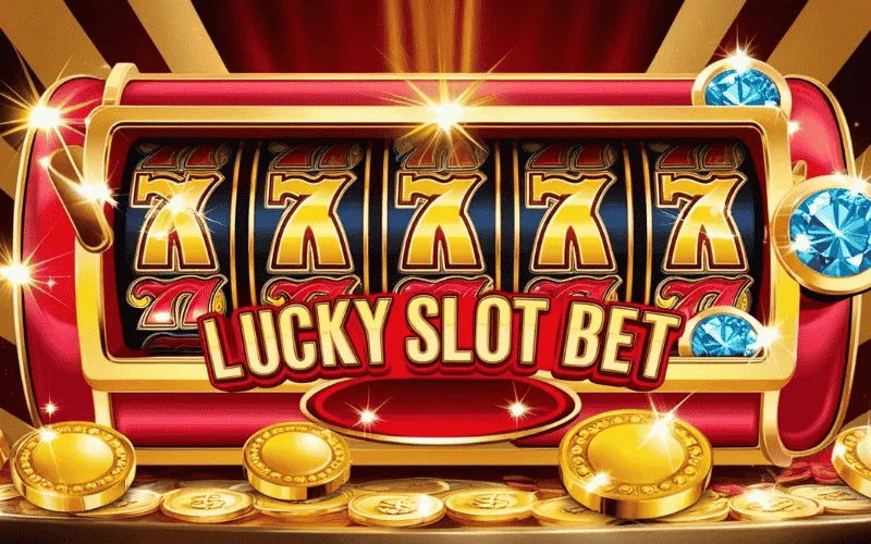 on image text 'LUCKY SLOT BET'